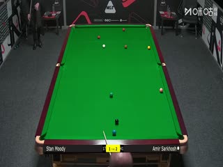 斯诺克西安大奖赛资格赛（128进64轮次） 斯坦·穆迪5-4阿米尔·萨克霍什 20250902封面图