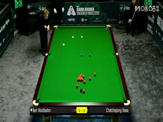 2025斯诺克沙特大师赛第三轮（80进48） 本·沃拉斯顿4-1恰查蓬·纳萨 20250811封面图