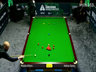 2025斯诺克沙特大师赛第三轮（80进48） 罗比·威廉姆斯1-4马修·史蒂文斯 20250811封面图