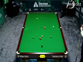 2025斯诺克沙特大师赛32进16 肖恩·墨菲5-1塔猜亚·乌努 20250812封面图