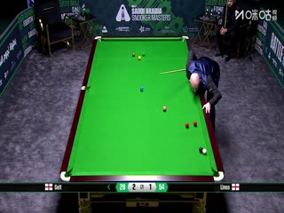 2025斯诺克沙特大师赛第三轮（80进48） 马修·塞尔特3-4奥利弗·莱恩斯 20250811封面图