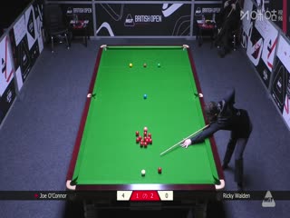 2025斯诺克英国公开赛资格赛 里奇·沃顿2-4乔·奥康纳 20250627封面图