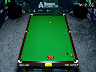 2025斯诺克沙特大师赛第四轮（48进32） 侯赛因·瓦菲3-5马丁·奥德奈尔 20250812封面图