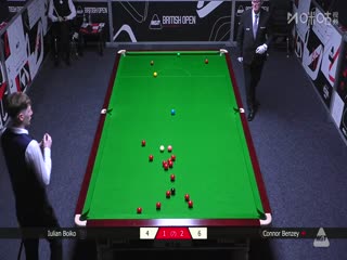 2025斯诺克英国公开赛资格赛 康纳·本泽2-4尤里安·伯伊科 20250627封面图