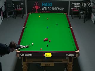 24-25赛季斯诺克世锦赛资格赛第三轮 斯科特·唐纳森6-3贺国强（第一阶段） 20250414封面图