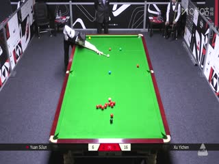 2025斯诺克武汉公开赛资格赛 袁思俊5-1许医尘 20250623封面图