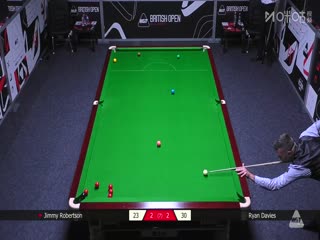 2025斯诺克英国公开赛资格赛 吉米·罗伯逊3-4瑞恩·戴维斯 20250625封面图