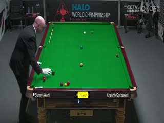 斯诺克世锦赛资格赛128进96 阿卡尼·宋沙瓦10-3克雷什·古尔巴克萨尼（第二阶段） 20250408封面图