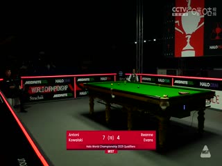 斯诺克世锦赛资格赛128进96 安东尼·科瓦斯基10-4瑞安·埃文斯（第二阶段） 20250407封面图