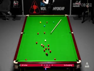 24-25赛季斯诺克世锦赛资格赛Day10 贺国强5-10阿里·卡特（第二阶段） 20250417封面图