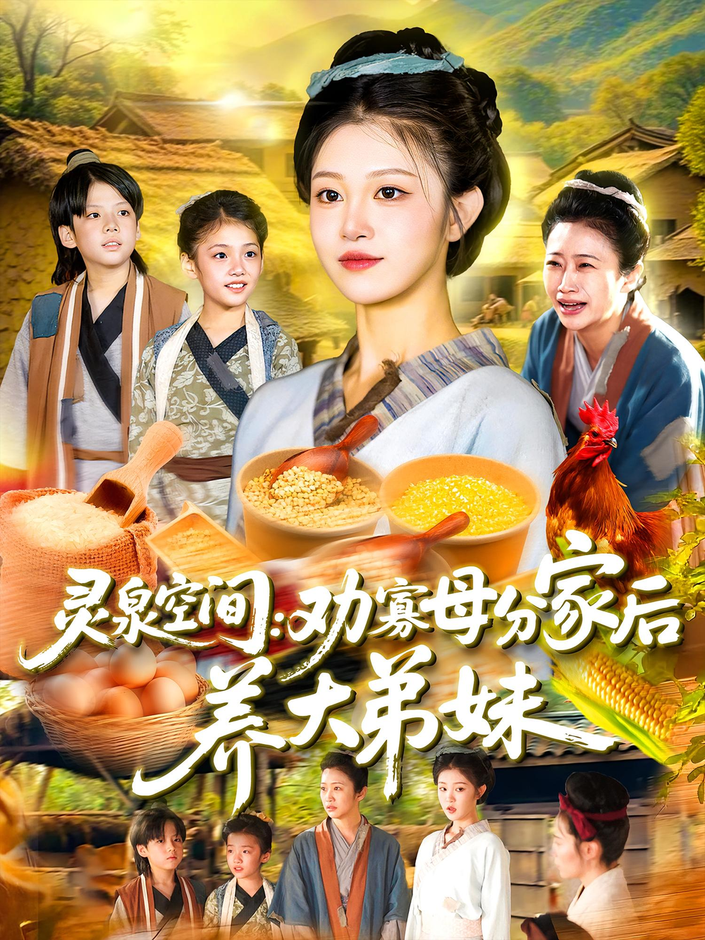 灵泉空间：劝寡母分家后养大弟妹&amp;灵泉空间劝寡母分家后养大弟妹封面图