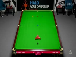 斯诺克世锦赛资格赛128进96 安德鲁·帕吉特2-7尤里安·伯伊科（第一阶段） 20250408封面图