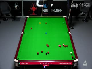 斯诺克世锦赛资格赛128进96 奥利弗·莱恩斯10-8穆罕默德·谢哈布（第二阶段） 20250408封面图