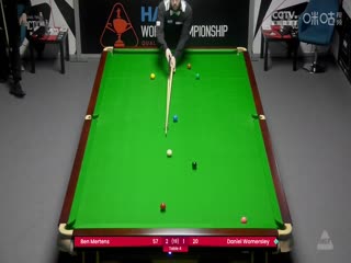 斯诺克世锦赛资格赛128进96 本·米尔滕斯6-2丹尼尔·沃莫斯利（第一阶段） 20250407封面图