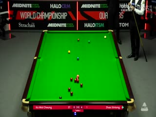 斯诺克世锦赛资格赛128进96 张家玮1-8赵心童（第一阶段） 20250407封面图