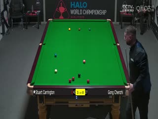 斯诺克世锦赛资格赛128进96及96进64 斯图尔特·卡灵顿4-4巩晨智（第一阶段） 20250409封面图