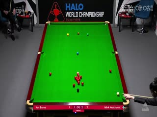 斯诺克世锦赛资格赛128进96及96进64 伊安·伯恩斯5-4明克·努查鲁特（第一阶段） 20250409封面图