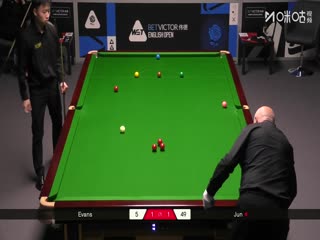 2025斯诺克英格兰公开赛 瑞安·埃文斯2-4江俊 20250911封面图