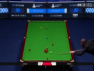 2025斯诺克英格兰公开赛 杰米·琼斯4-3尤里安·博伊科 20250915封面图