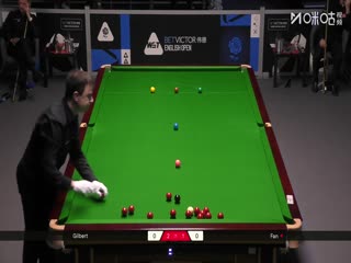 2025斯诺克英格兰公开赛64进32 大卫·吉尔伯特2-4范争一 20250915封面图