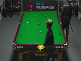 斯诺克世锦赛资格赛96进64 涂振龙9-10哈马德·米亚（第二阶段） 20250410封面图