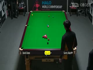 斯诺克世锦赛资格赛96进64 大卫·格雷斯2-6阿卡尼·宋沙瓦（第一阶段） 20250410封面图