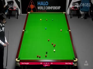 斯诺克世锦赛资格赛96进64  田鹏飞4-5高阳（第一阶段） 20250411封面图