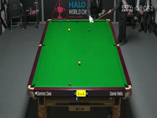 斯诺克世锦赛资格赛96进64及64进32 多米尼克·戴尔4-5丹尼尔·威尔斯（第一阶段） 20250413封面图