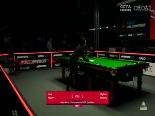 斯诺克世锦赛资格赛96进64 乔·佩里10-6迪伦·埃莫里（第二阶段） 20250410封面图
