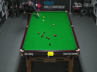 斯诺克世锦赛资格赛96进64及64进32 周跃龙5-4辛格·查达（第一阶段） 20250413封面图