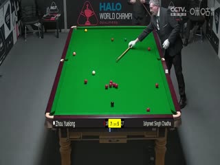 斯诺克世锦赛资格赛96进64及64进32 周跃龙10-5辛格·查达（第二阶段） 20250413封面图