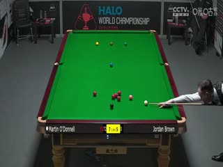 斯诺克世锦赛资格赛64进32 马丁·奥德奈尔10-8乔丹·布朗（第二阶段） 20250413封面图