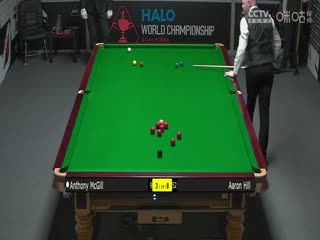 斯诺克世锦赛资格赛96进64及64进32 安东尼·麦克吉尔5-10亚伦·希尔（第二阶段） 20250413封面图