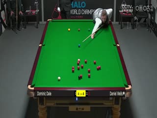斯诺克世锦赛资格赛96进64及64进32 多米尼克·戴尔4-10丹尼尔·威尔斯（第二阶段） 20250413封面图