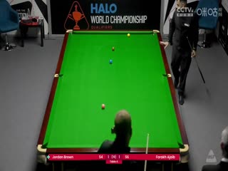 斯诺克世锦赛资格赛96进64 乔丹·布朗4-3法拉赫·阿贾布（第一阶段） 20250410封面图