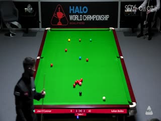 斯诺克世锦赛资格赛64进32 乔·奥康纳6-3尤里安·博伊科（第一阶段） 20250413封面图