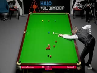 斯诺克世锦赛资格赛64进32 吉米·罗伯逊4-5斯坦·穆迪（第一阶段） 20250413封面图
