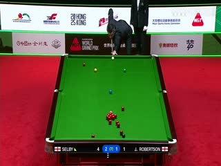 斯诺克世界大奖赛16进8 吉米·罗伯逊2-4马克·塞尔比  20250306封面图