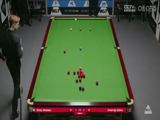 斯诺克威尔士公开赛资格赛 里奇·沃顿4-2阿尔特米·齐津斯 20250206封面图