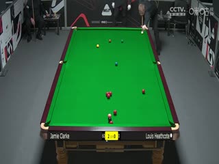 斯诺克威尔士公开赛资格赛 杰米·克拉克4-2路易·希斯科特 20250206封面图