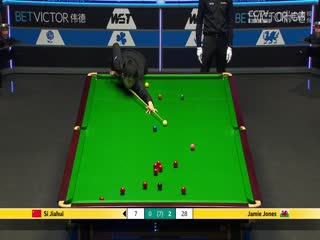 斯诺克威尔士公开赛64进32 斯佳辉2-4杰米·琼斯 20250211封面图