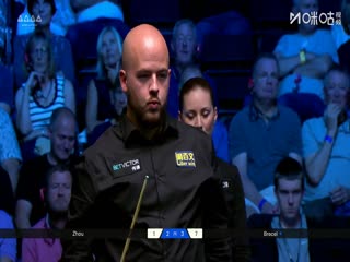 2025斯诺克英格兰公开赛四分之一决赛 周跃龙5-4卢卡·布雷切尔 20250919封面图