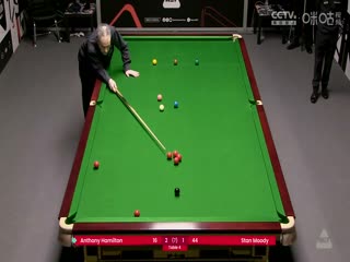 斯诺克威尔士公开赛资格赛 安东尼·汉密尔顿3-4斯坦·穆迪 20250206封面图