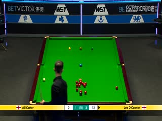 斯诺克威尔士公开赛四分之一决赛 阿里·卡特5-3乔·奥康纳  20250214封面图