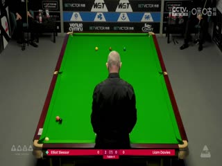 斯诺克威尔士公开赛资格赛 艾利奥特·斯莱瑟4-0利亚姆·戴维斯  20250204封面图