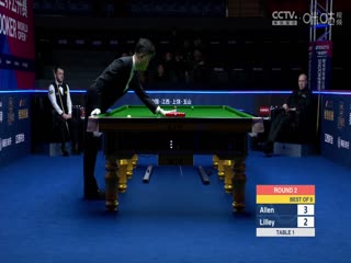 斯诺克玉山世界公开赛64进32 马克·艾伦4-5大卫·利利  20250224封面图