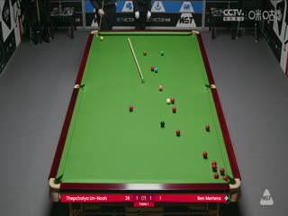 斯诺克威尔士公开赛资格赛 塔猜亚·乌诺2-4本·默滕斯 20250206封面图