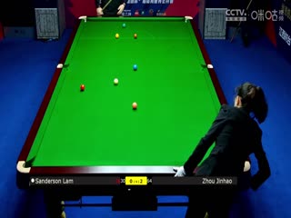 斯诺克玉山世界公开赛首日 林杉峰1-5周金豪 20250223封面图