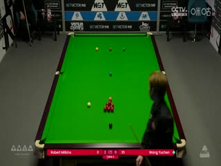 斯诺克威尔士公开赛资格赛 罗伯特·米尔金斯4-1王雨晨  20250204封面图