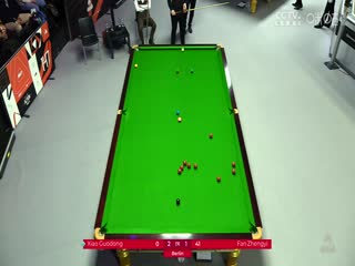 斯诺克德国大师赛64进32 肖国栋5-3范争一  20250129封面图